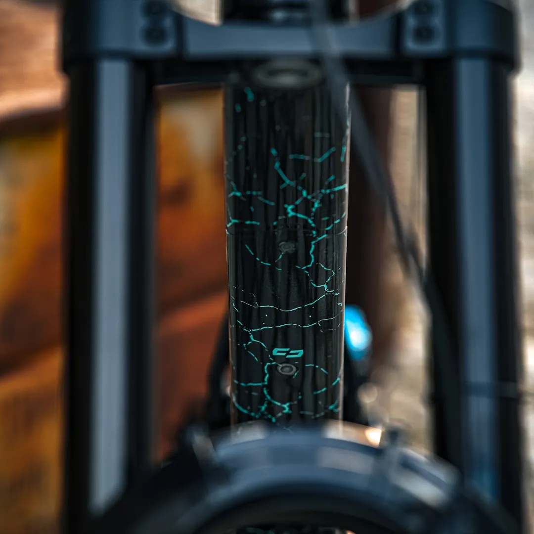 Frame Protection XXL Fragment Turquoise - unleazhed matt