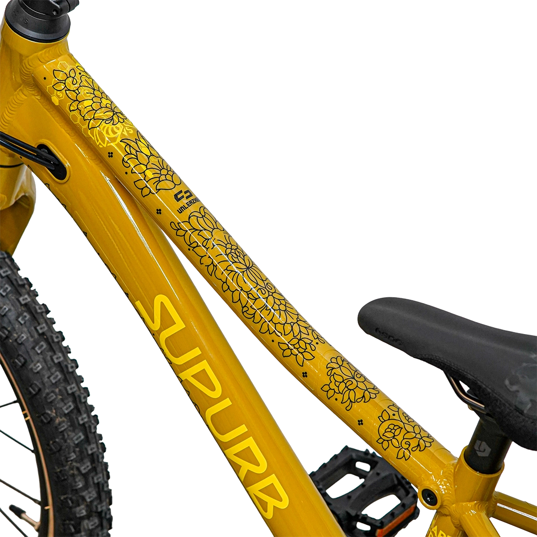 Kids frame protection foil filigree black - unleazhed