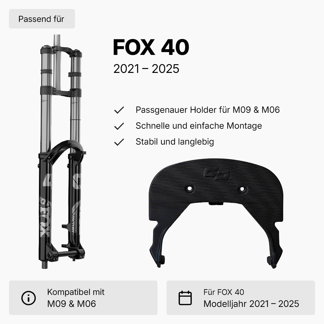 Holder for M09 & M06 | FOX 40 | model year 2021-2025