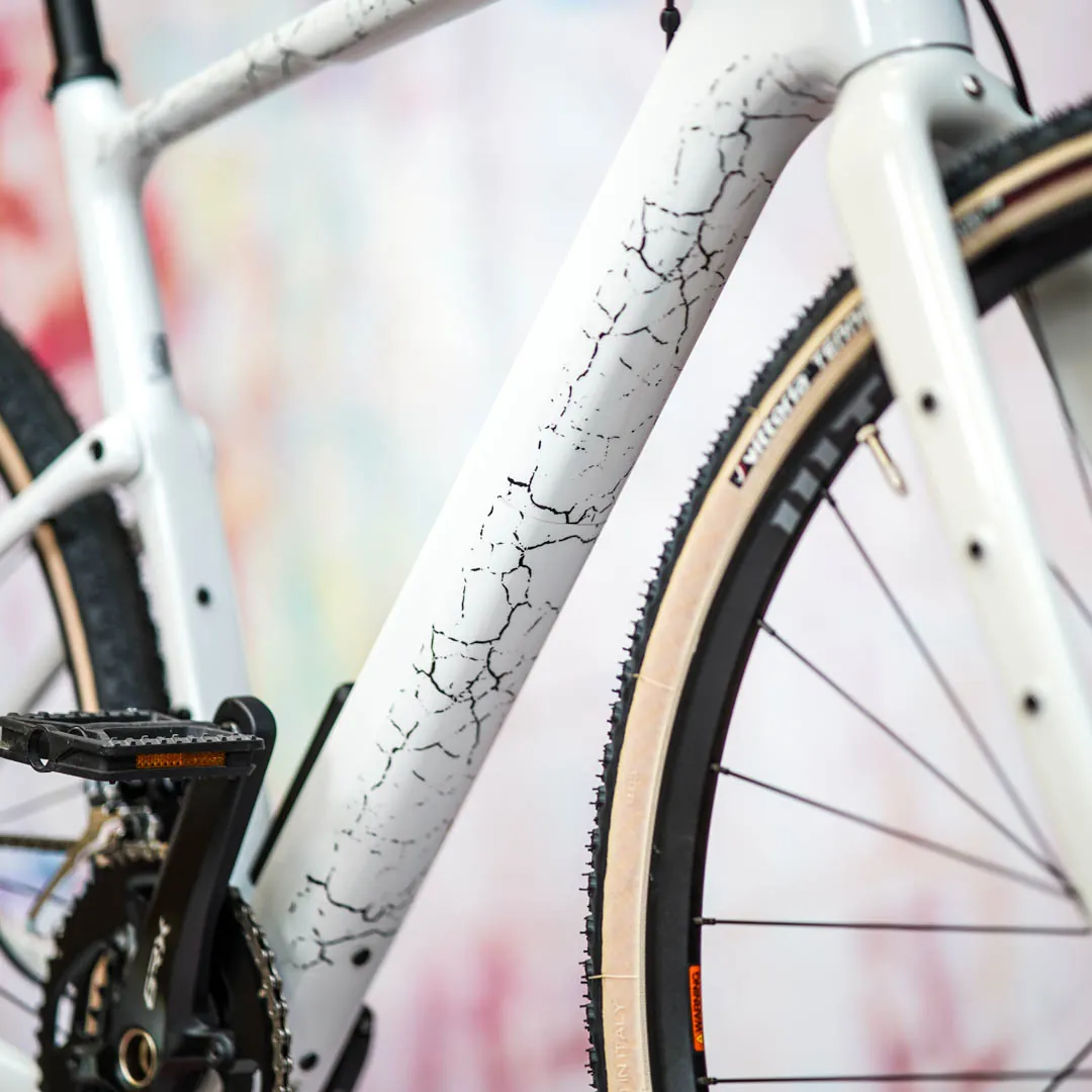 frame protection film Gravel Bike BPG01 Fragment black matt - unleazhed