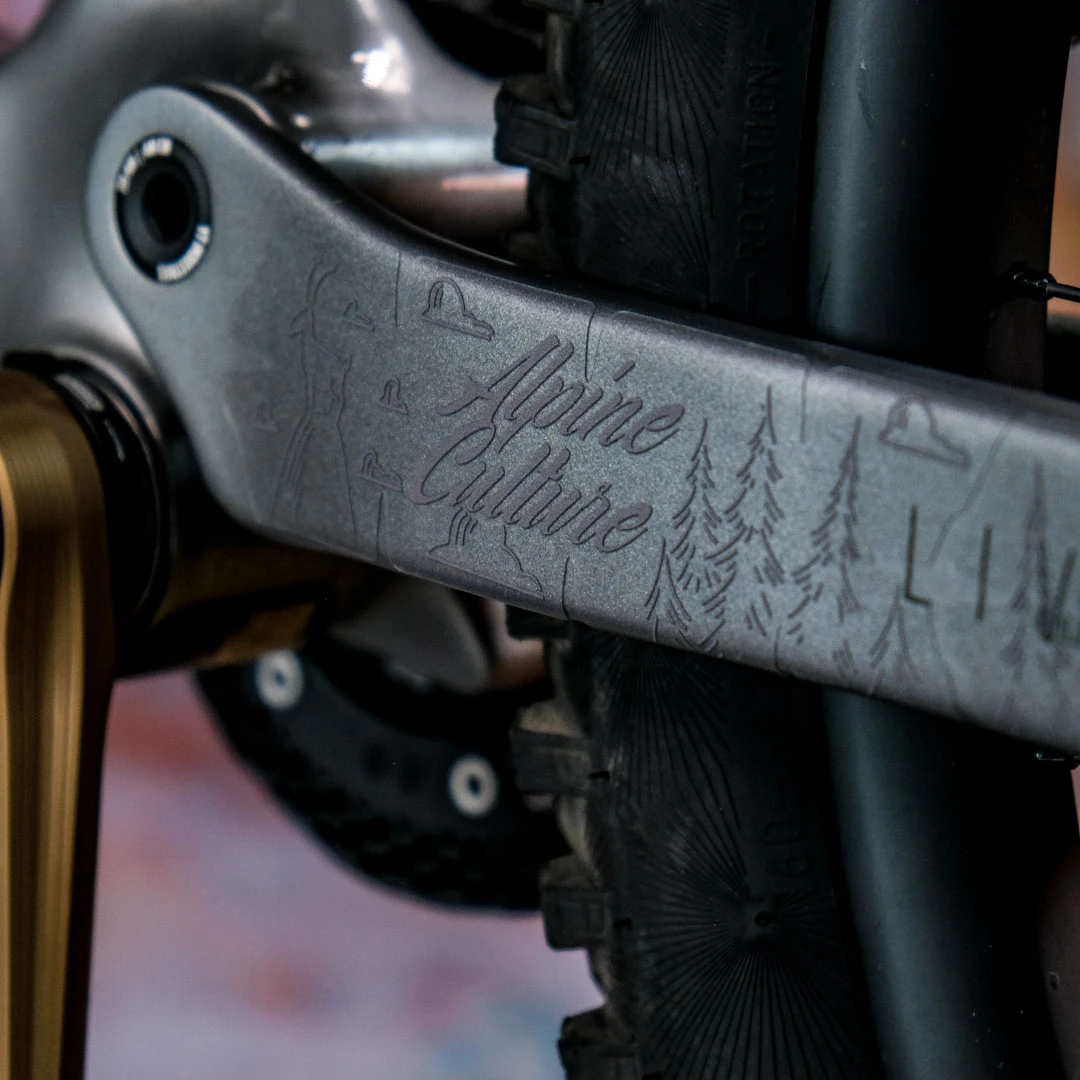 Frame Protection XXL matt Alpine Culture Stefan Müller gray - unleazhed