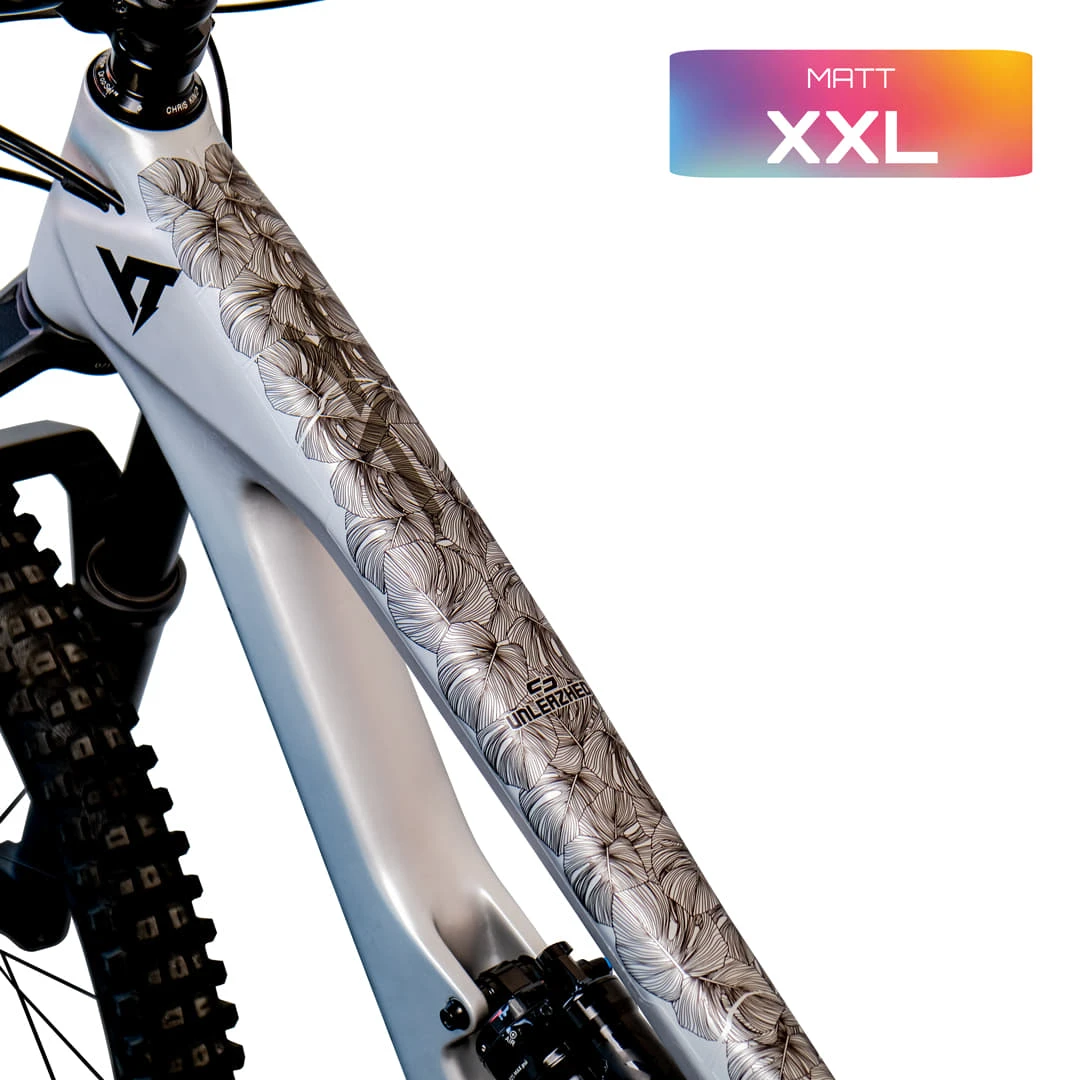 Frame Protection  XXL matt Monstera black - unleazhed