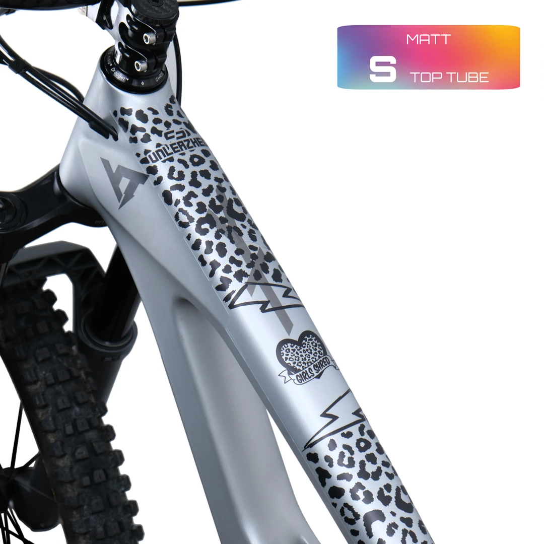 Frame Protection S matt top tube Girls Shred black - unleazhed