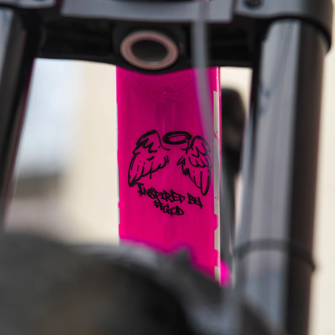 Frame Protection XXL Broken Dreams black - unleazhed glossy