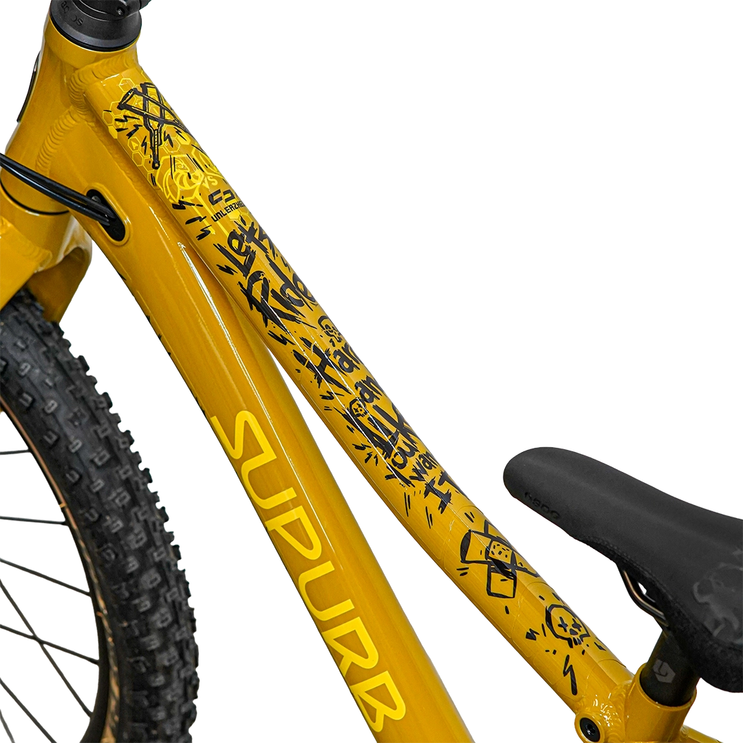 Kids frame protection foil Ride It black - unleazhed