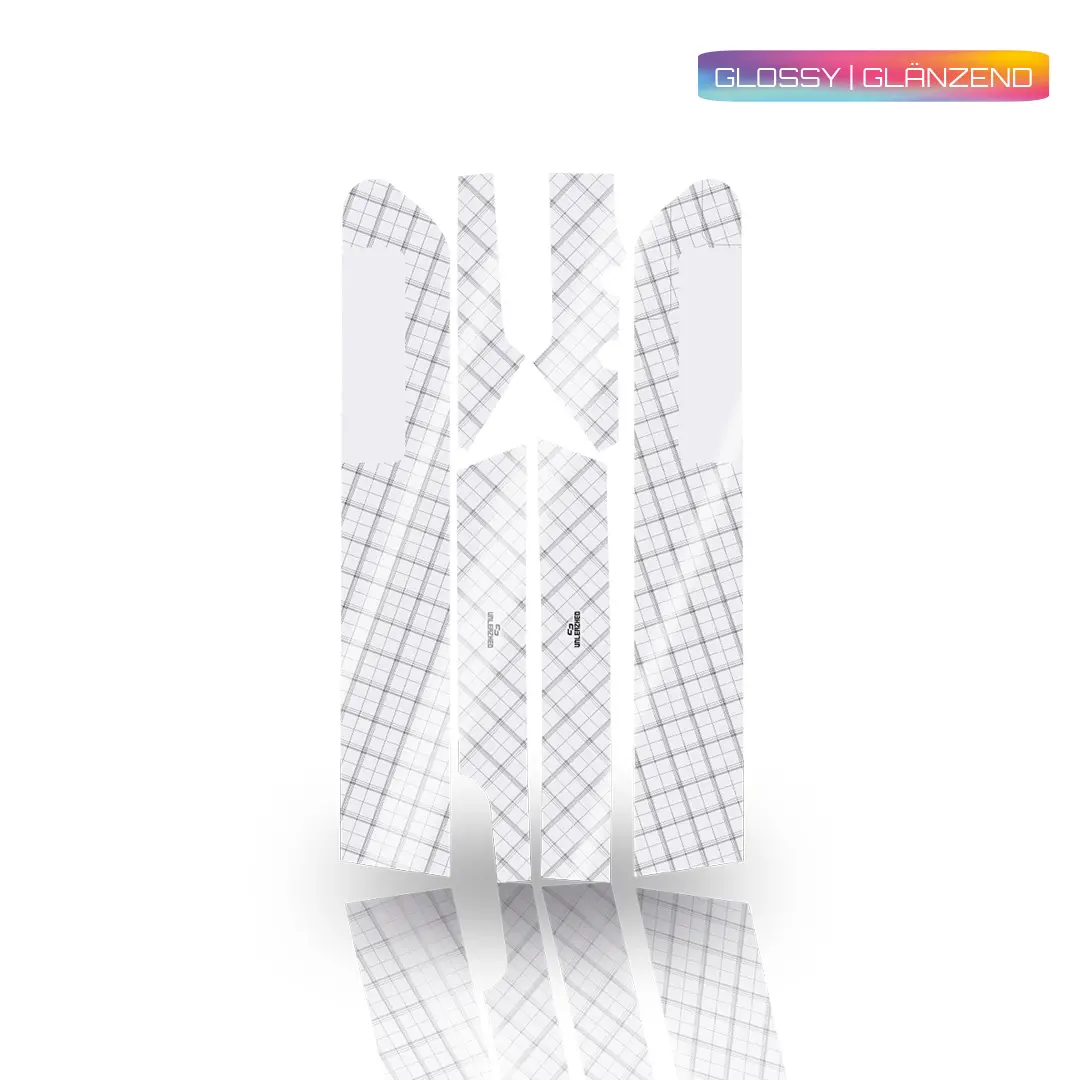 Frame protection film for Riese und Müller Nevo4 Karo Black glossy