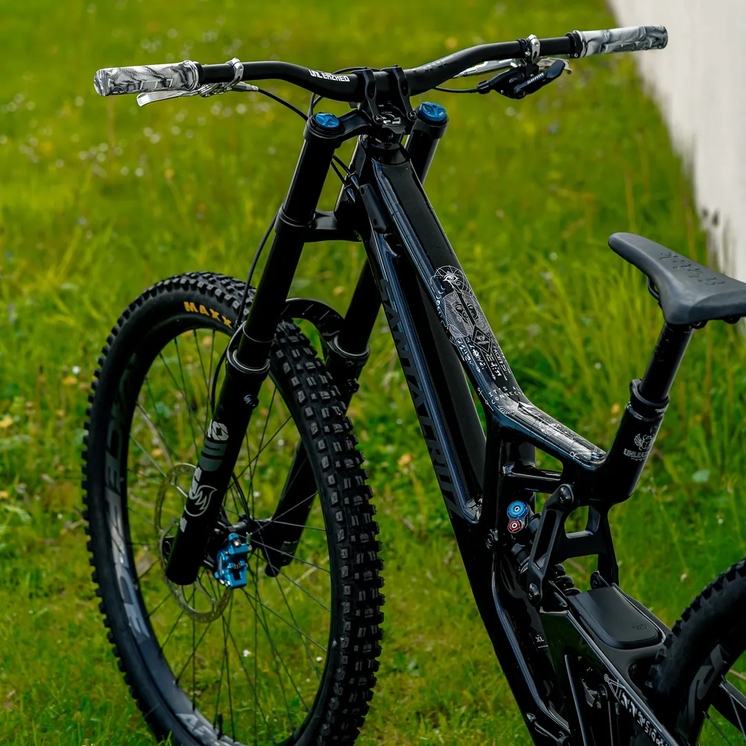 Frame protection S top tube Pharao white - unleazhed matt