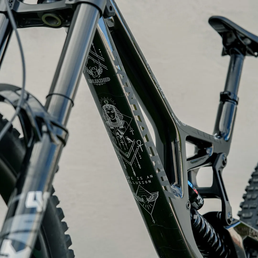 Frame Protection XXL matt Pharao white - unleazhed