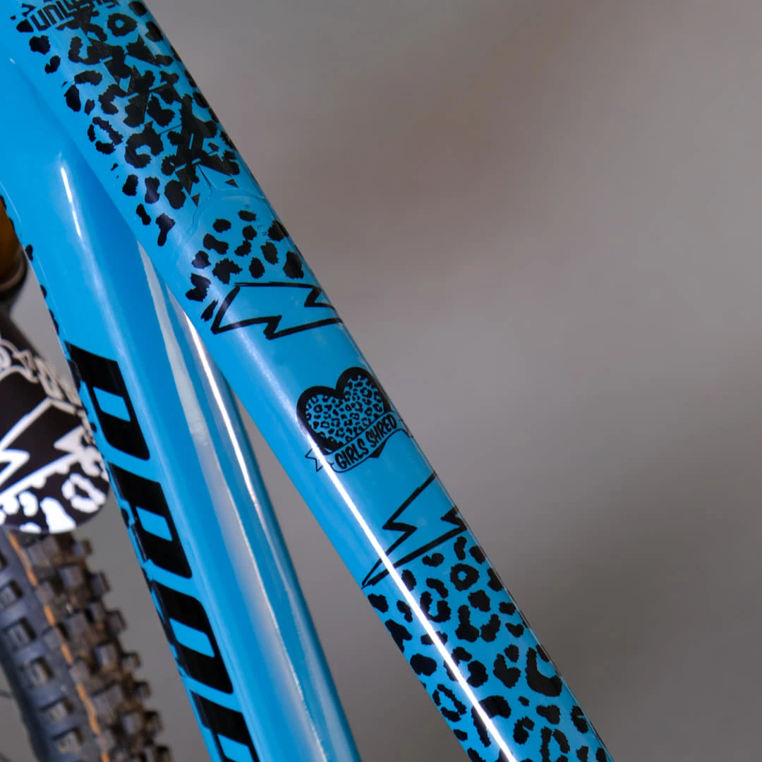 Frame Protection S matt top tube Girls Shred black - unleazhed
