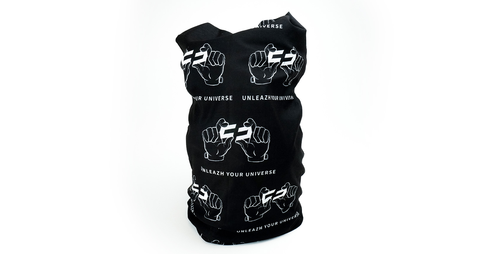 unleazhed - Bandana logo hands