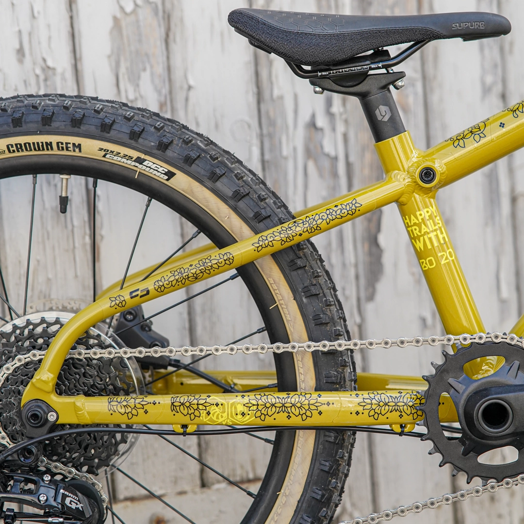 Kids frame protection foil filigree black - unleazhed matt