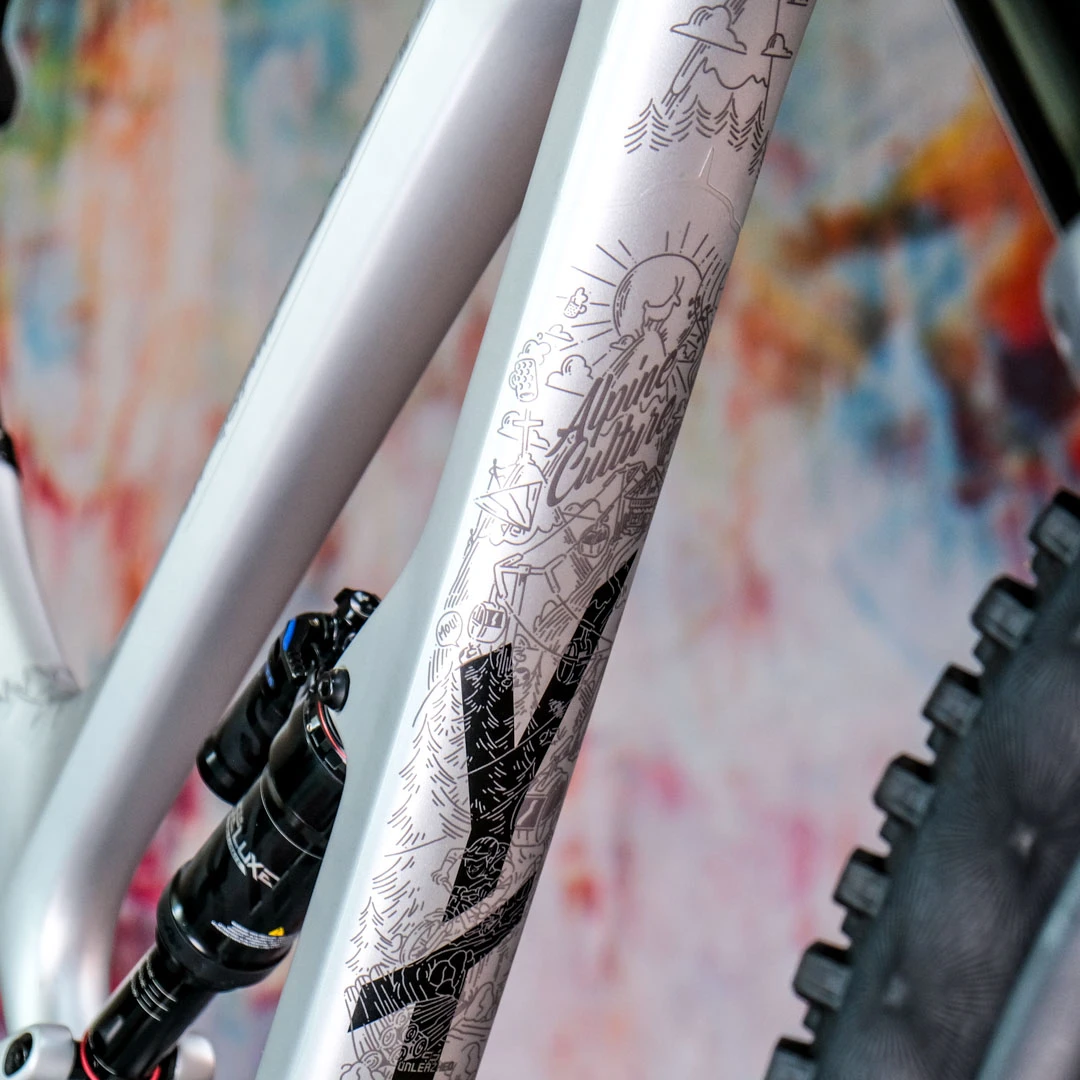 Frame Protection XXL matt Alpine Culture Stefan Müller gray - unleazhed