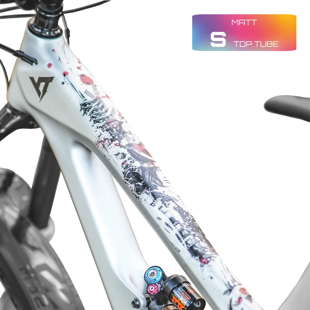 Frame Protection S top tube matt Trash Polka Japan color - unleazhed