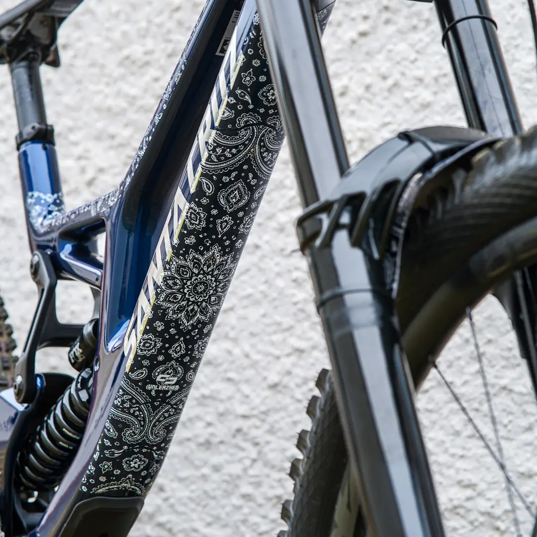 Frame Protection XXL matt The Bandana white - unleazhed
