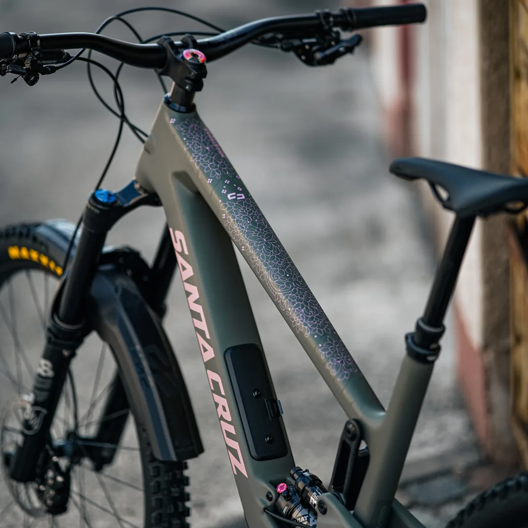 Frame Protection XXL Filigree rose - unleazhed matt