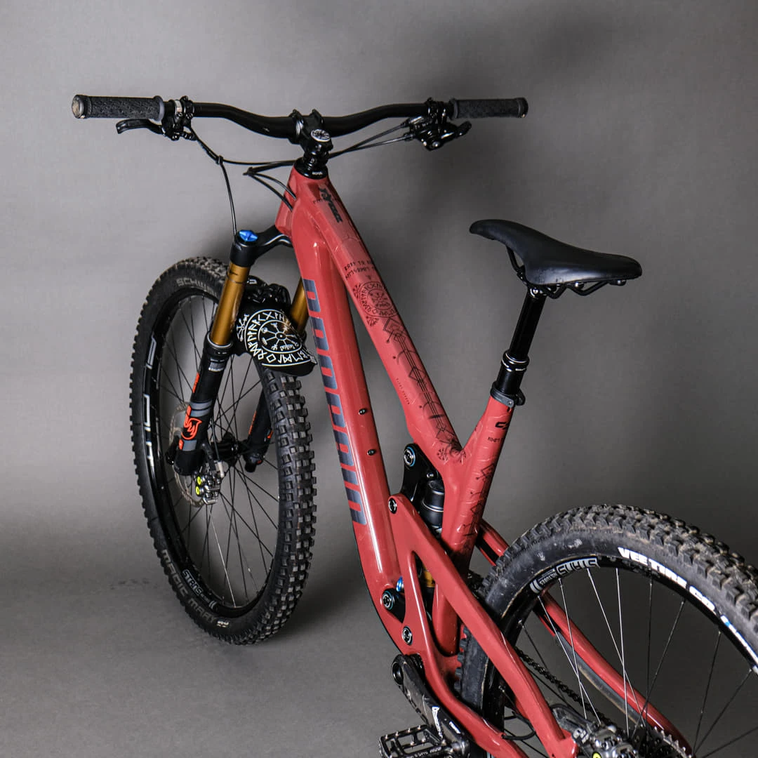Frame Protection L matt runes of shred black - unleazhed