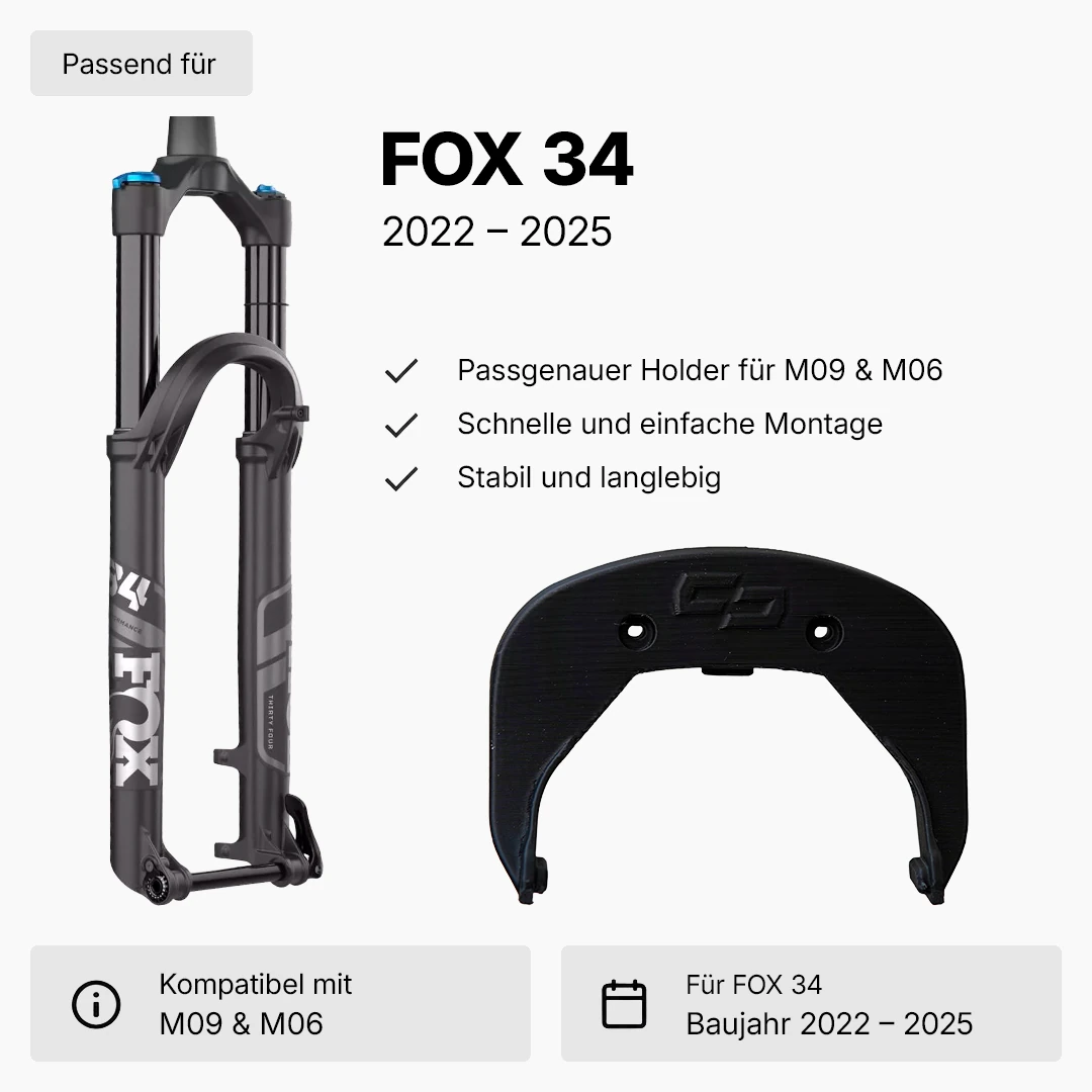 Holder for M09 & M06 | FOX 34 | model year 2022-2025