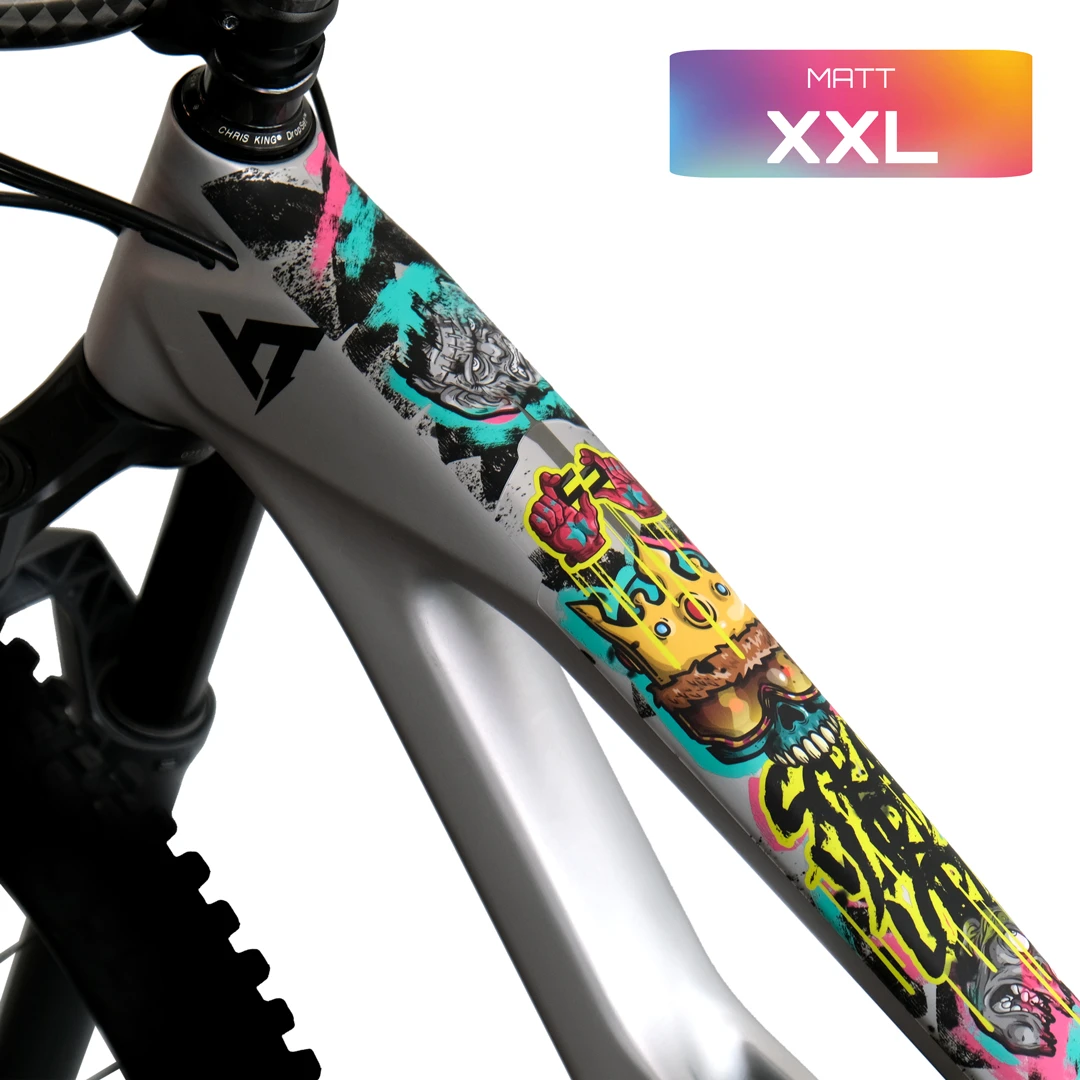 Rahmenschutzfolie XXL matt Scrap Yard Lord color - unleazhed