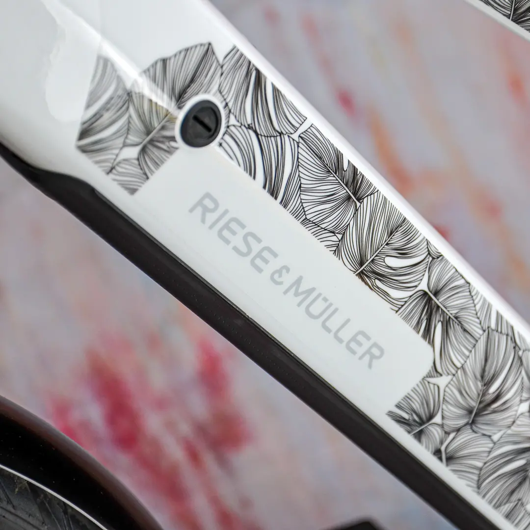 Frame protection film for Riese und Müller UBN Seven Monstera black glossy