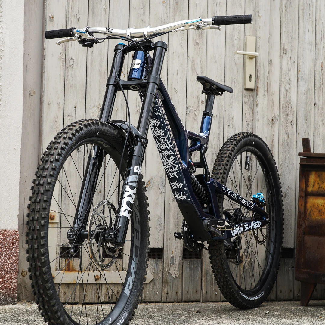 Frame Protection XXL matt Ride Hard white - unleazhed