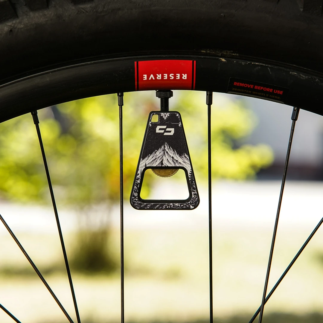 Valve-Mounted Bottle Opener Ceramic Woods