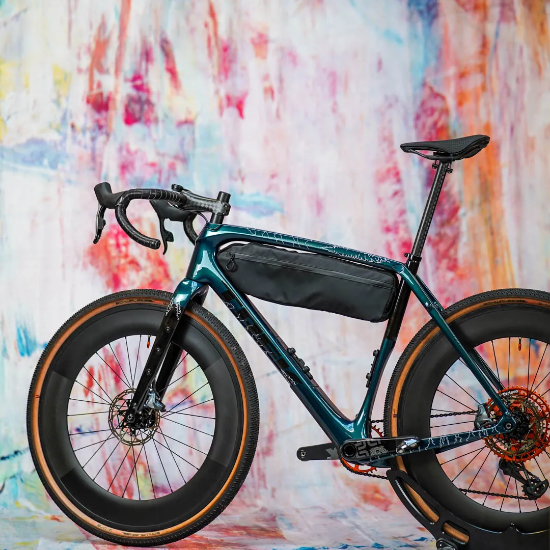 frame protection film Gravel Bike BPG01 Forest white matt - unleazhed