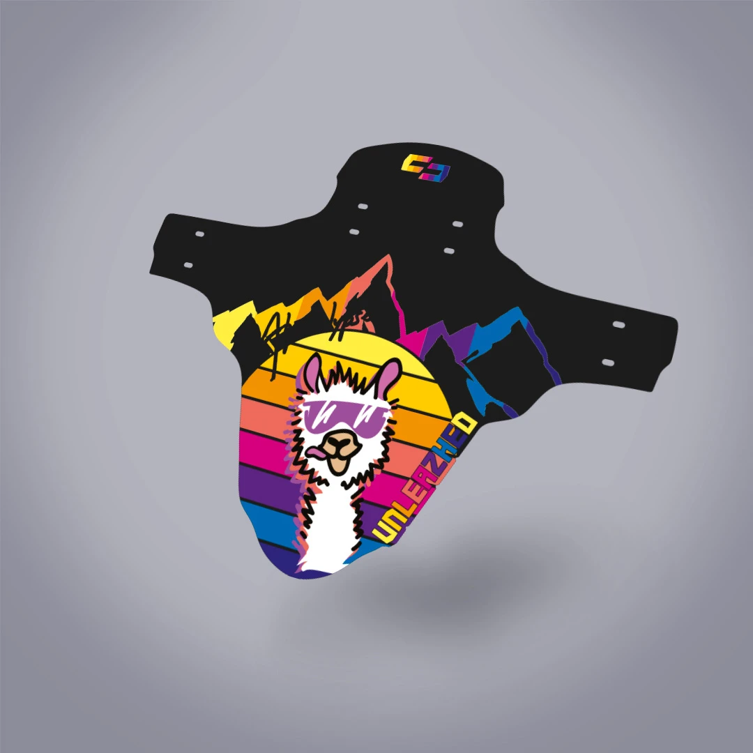 Mudguard M01 edition Alpocalypse - Alpenrose Samerberg - Unleazhed