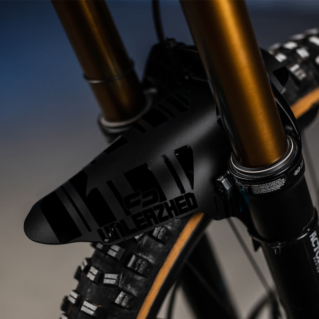 Black mudguards sale