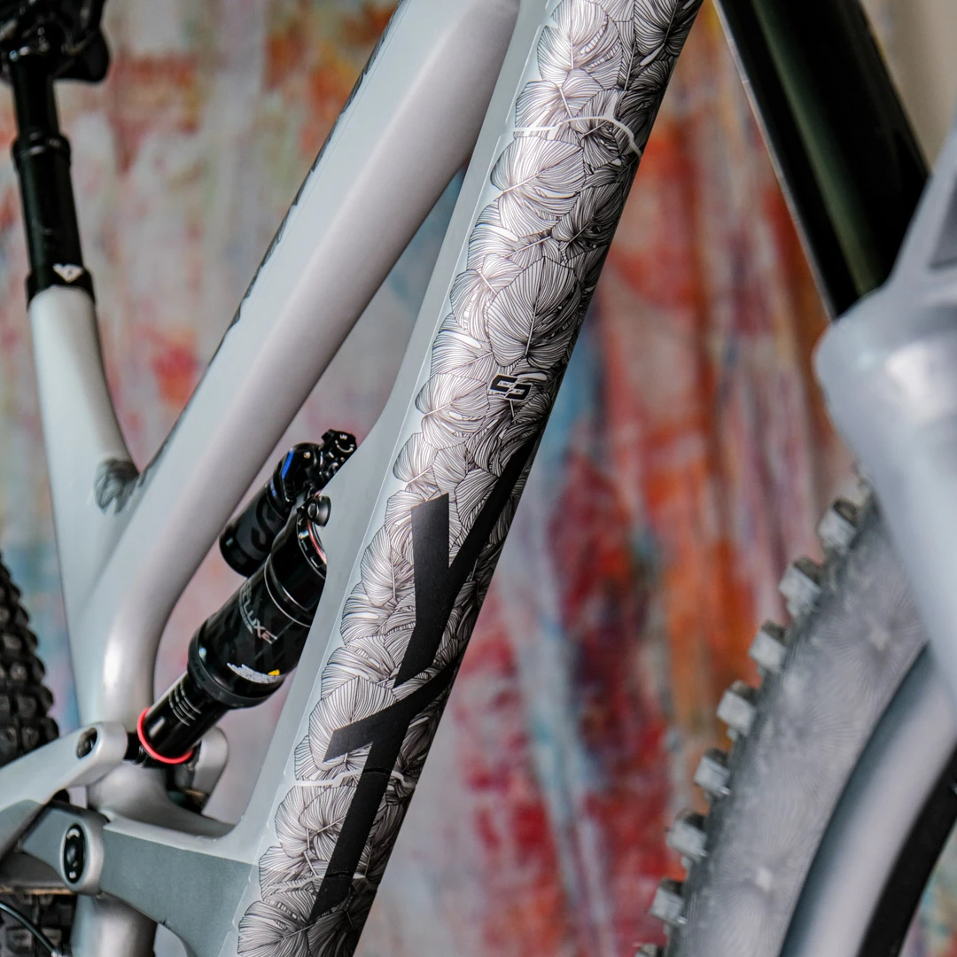 Frame Protection  XXL matt Monstera black - unleazhed