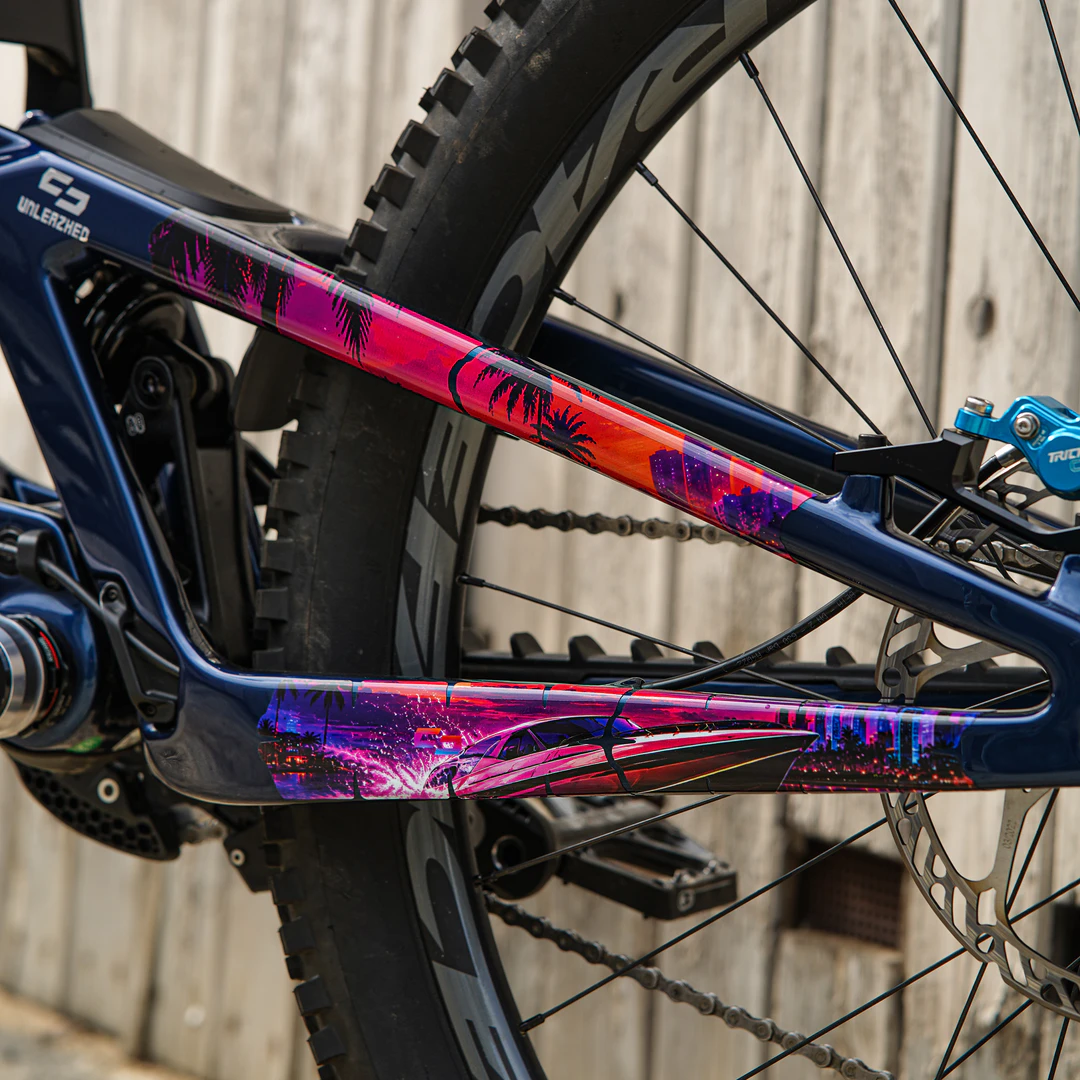 Frame Protection XXL matt Ride Hard black - unleazhed