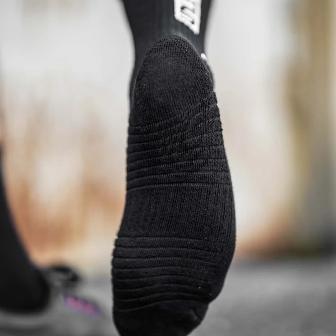 MTB Socks snazy 2 x black-white - Unleazhed