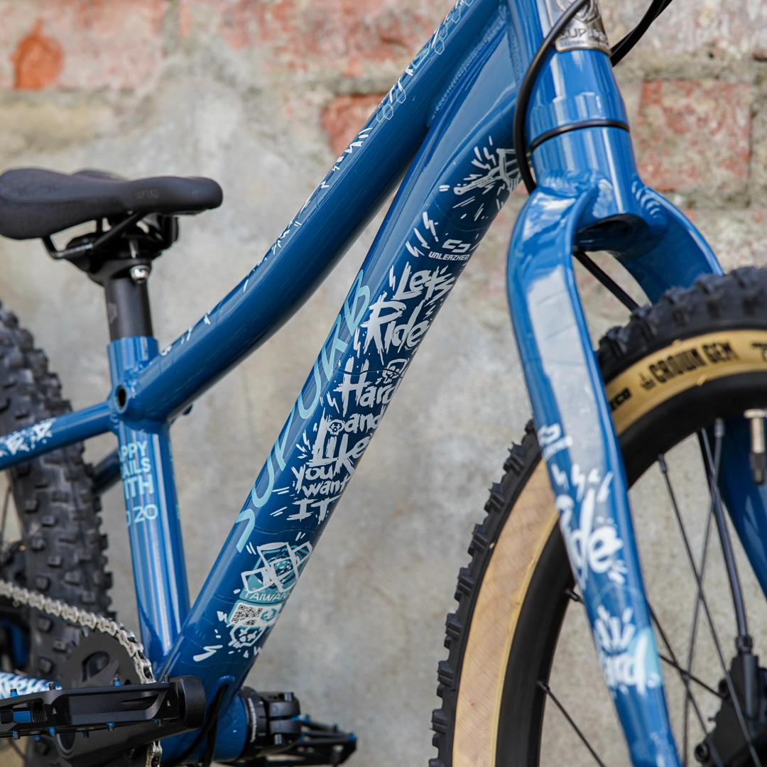 Kids frame protection foil Ride It white - unleazhed matt