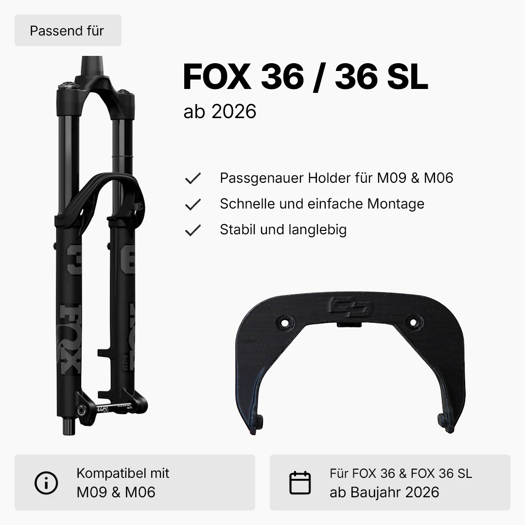 Holder for M09 & M06 | FOX 36 | from model year 2026 | FOX 36 SL 2026 (ersetzt FOX 34)