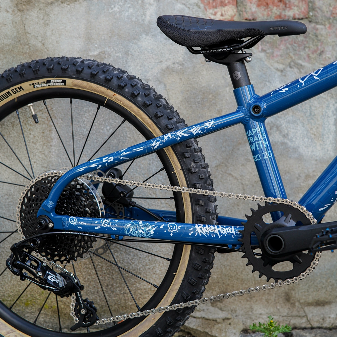 Kids frame protection foil Ride It white - unleazhed matt