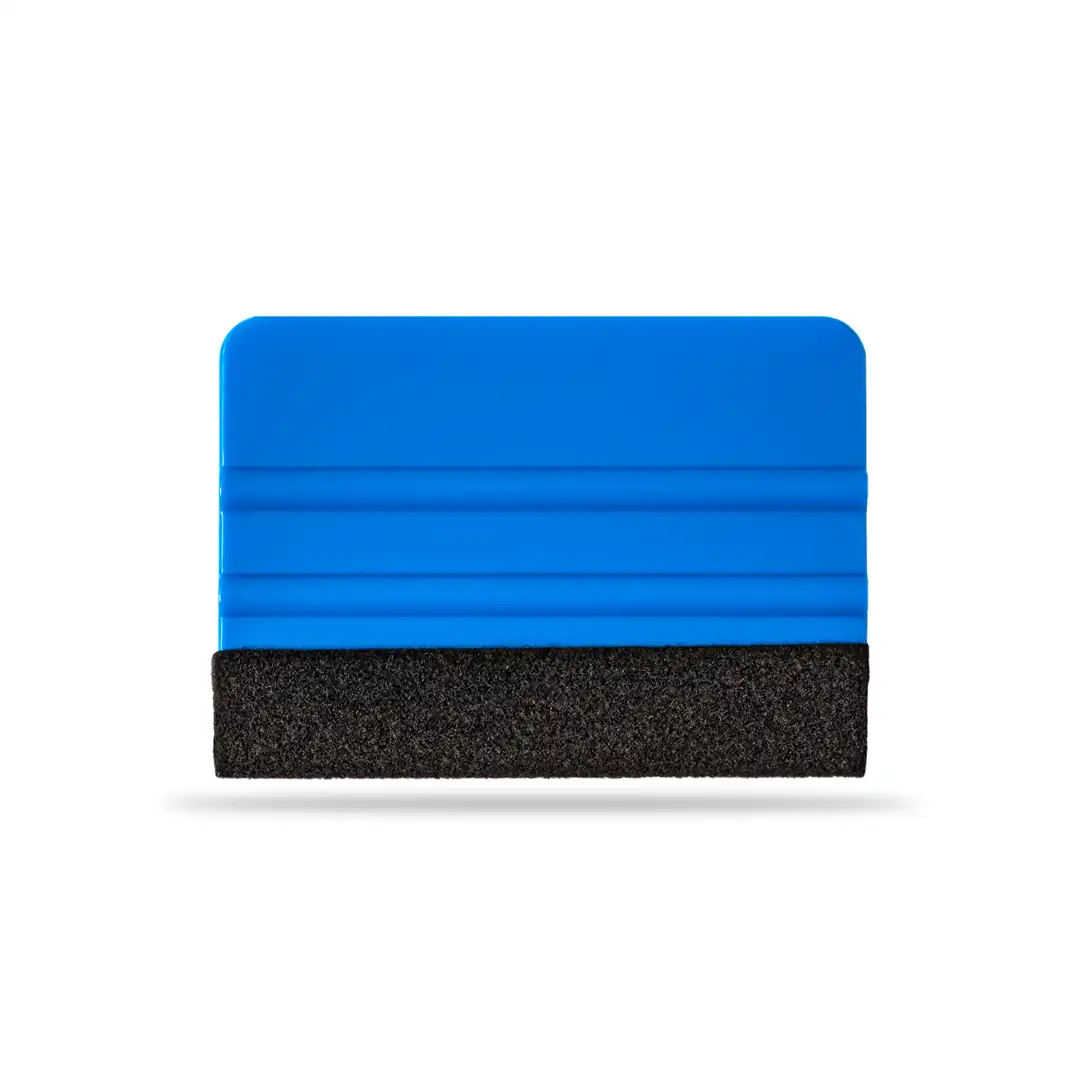 Squeegee with felt edge