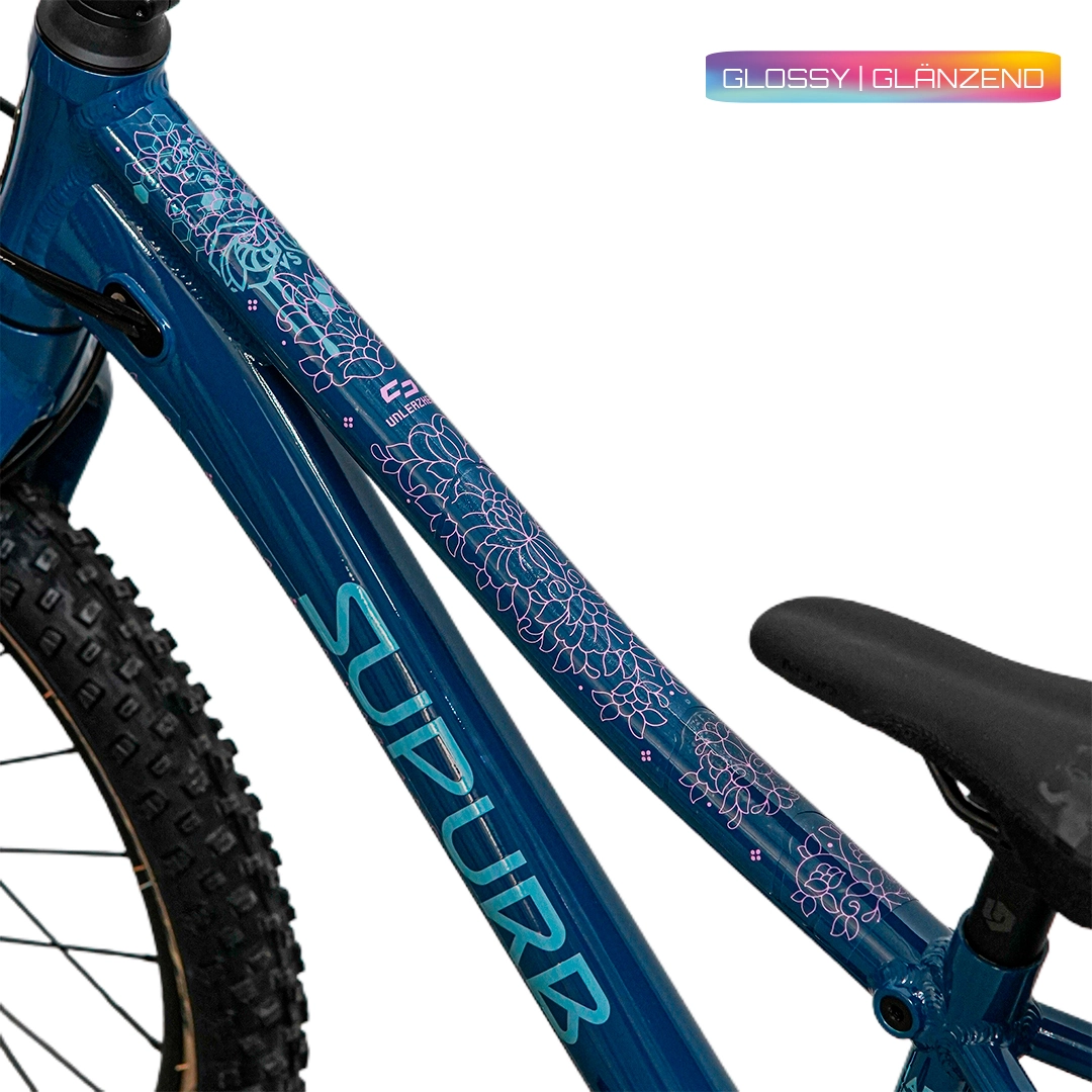 Kids frame protection foil filigree rose - unleazhed glossy