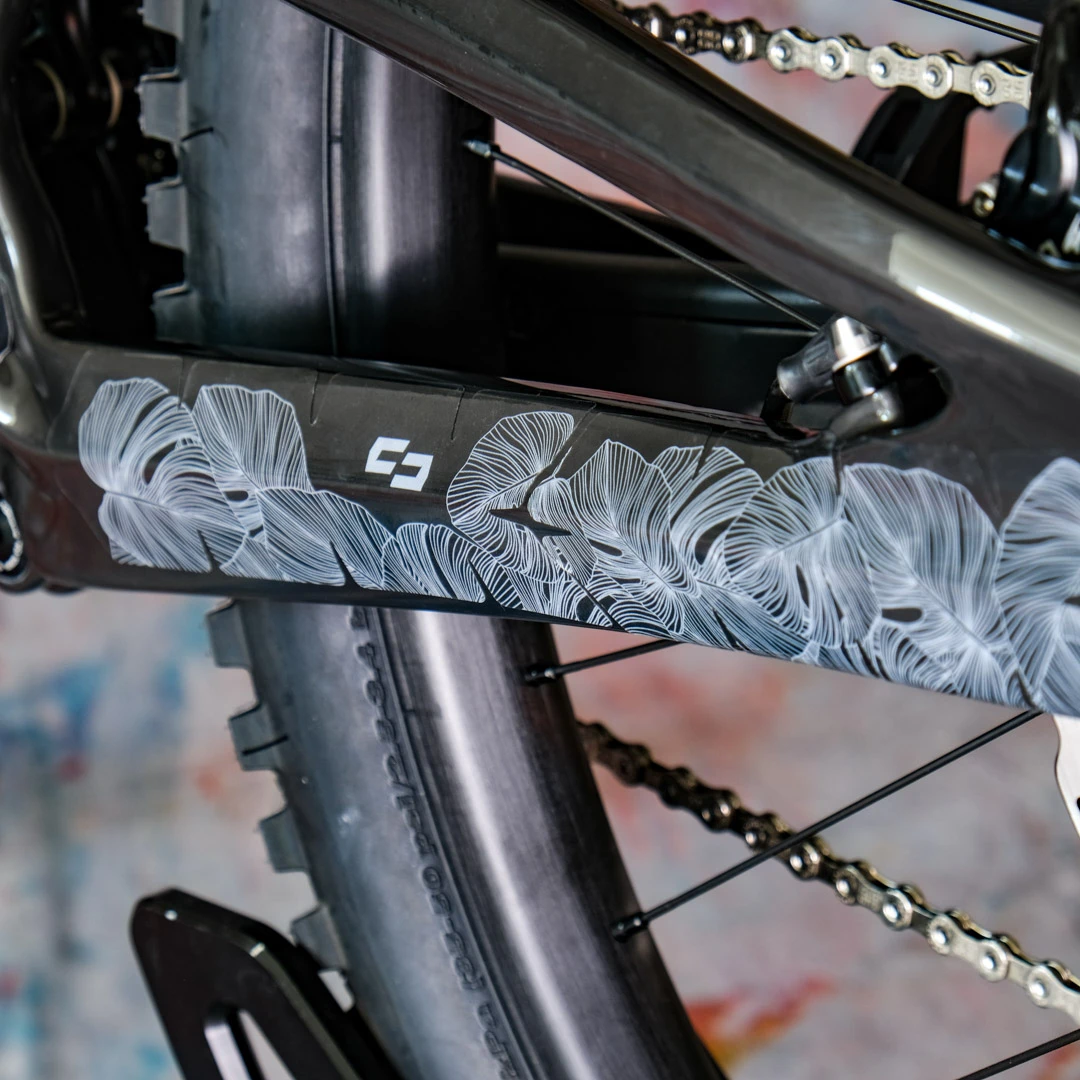 Frame Protection  XXL matt Monstera white - unleazhed