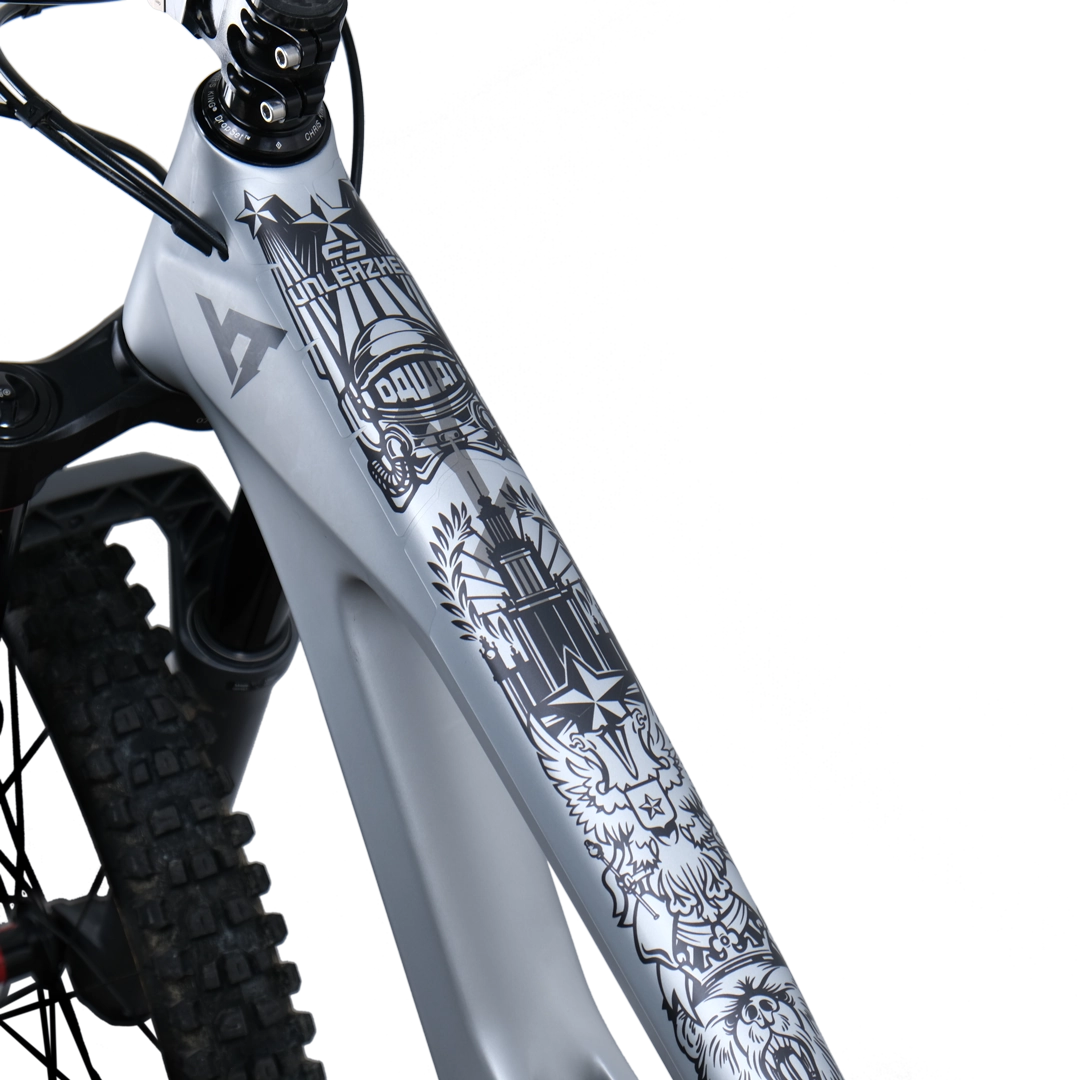Frame Protection S top tube dawai black - unleazhed