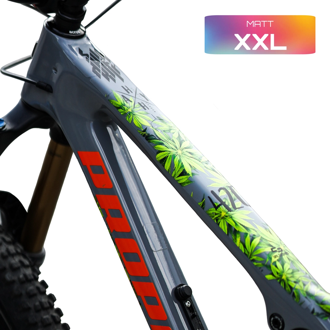 Rahmenschutzfolie XXL matt Budz color - unleazhed