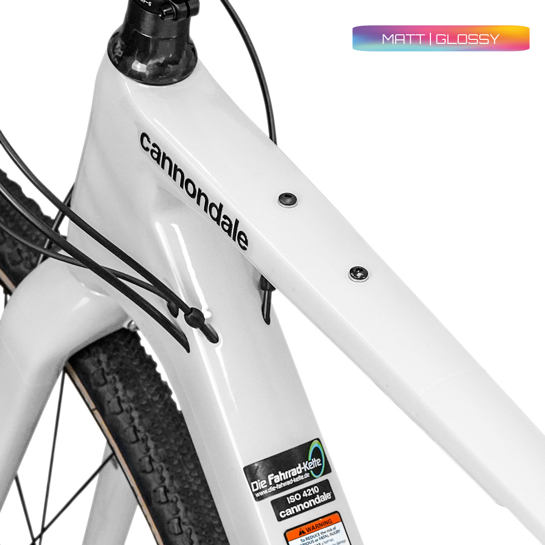 Rahmenschutzfolie Gravelbike BPG01 clear - unleazhed