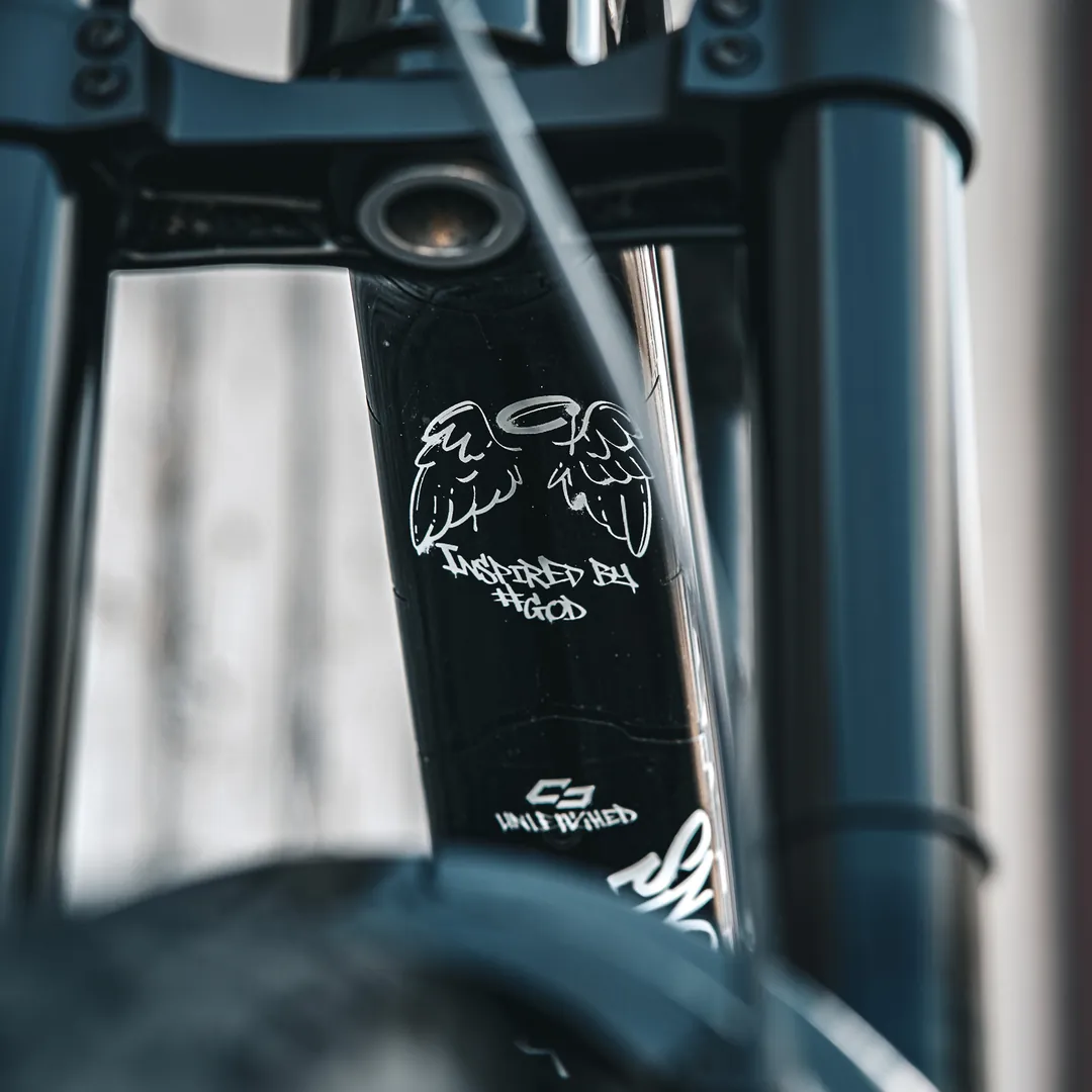 Frame Protection XXL Broken Dreams white - unleazhed matt