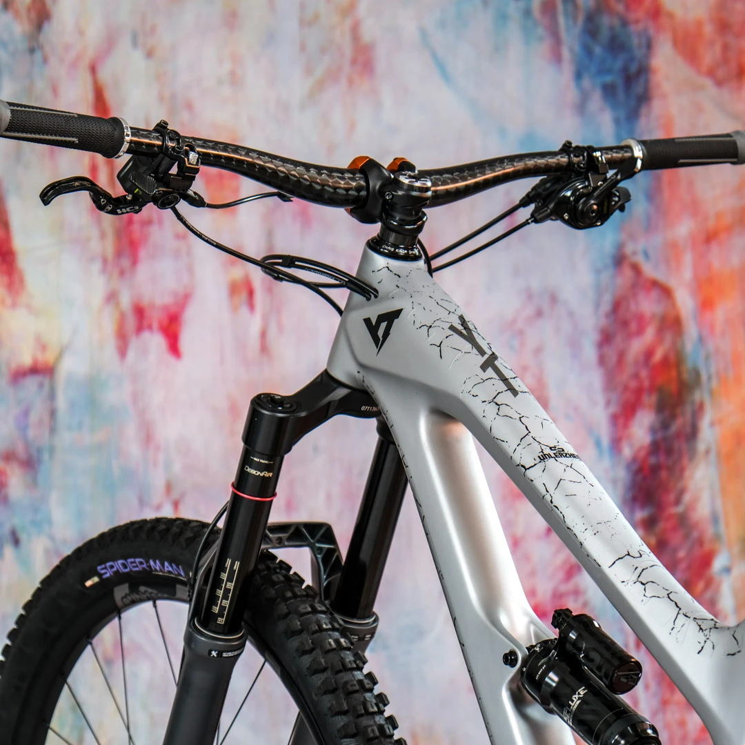 Rahmenschutzfolie XXL matt Fragment black - unleazhed