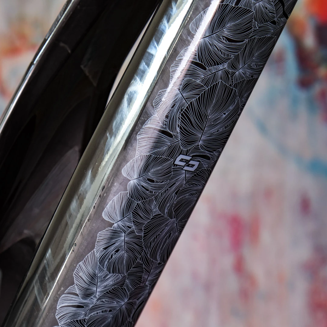 Frame Protection  XXL matt Monstera white - unleazhed