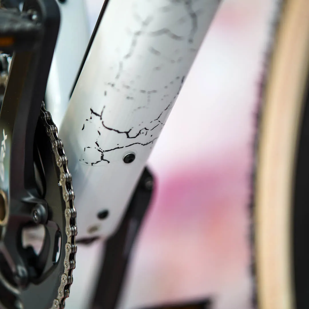 frame protection film Gravel Bike BPG01 Fragment black matt - unleazhed