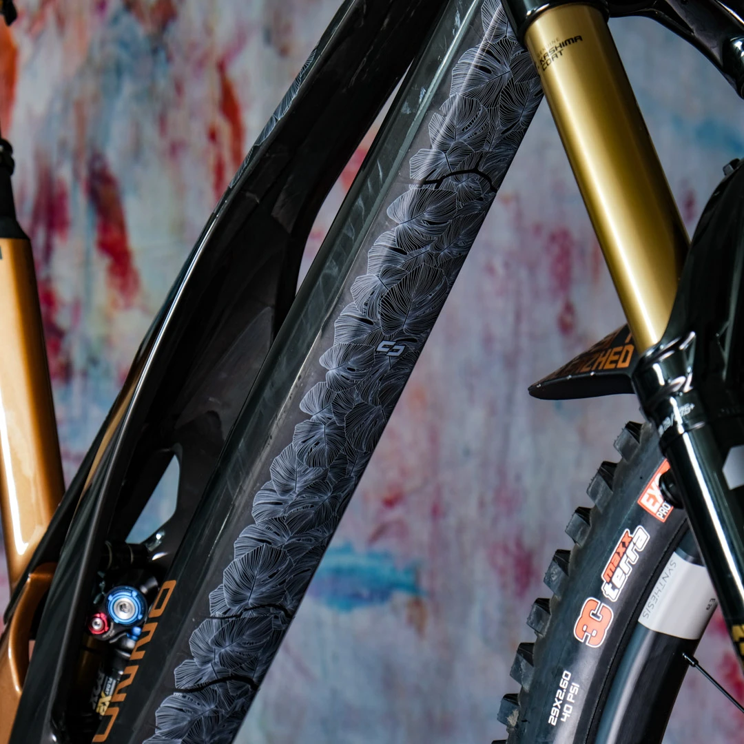 Frame Protection  XXL matt Monstera white - unleazhed