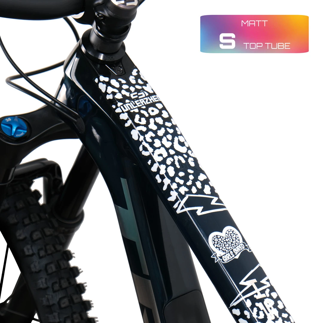 Frame Protection S matt top tube Girls Shred white - unleazhed