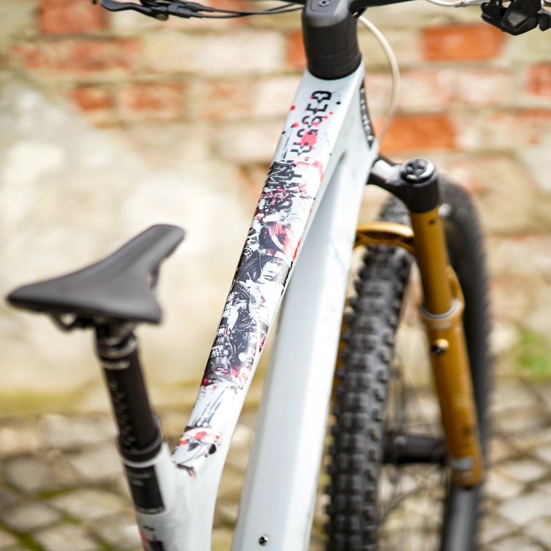 Frame Protection XXL matt Trash Polka Japan color - unleazhed