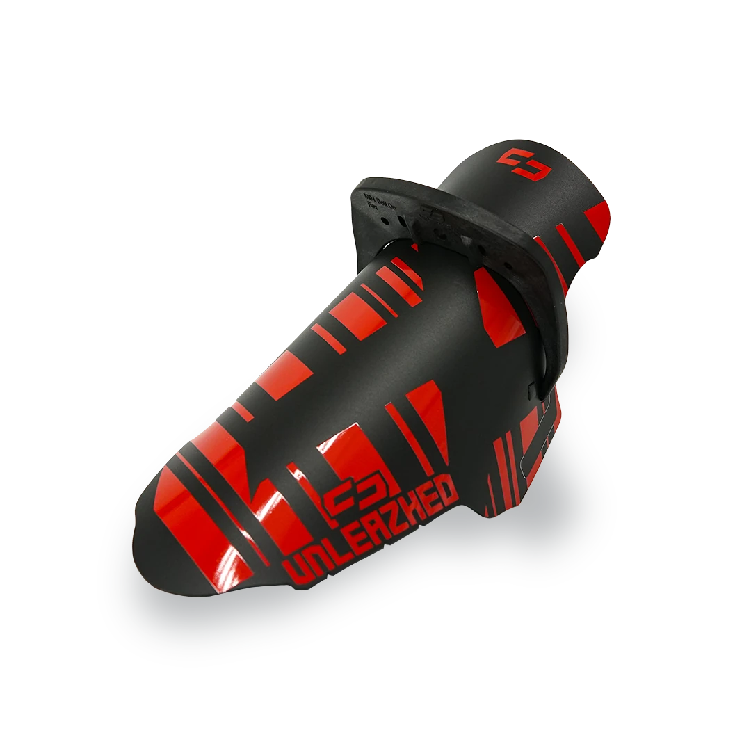 Mudguard M01 Bolt On red - Unleazhed