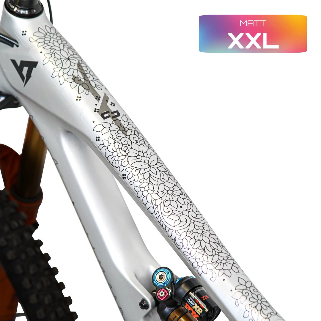 Frame Protection XXL Filigree black - unleazhed matt