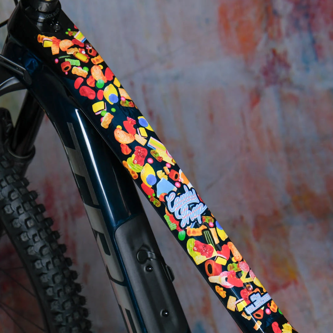 Frame Protection S matt Top Tube Candyshop color - unleazhed